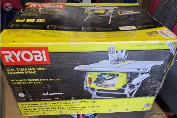 Maquina Ryobi de Cortar Madera Nueva, Puerto Rico