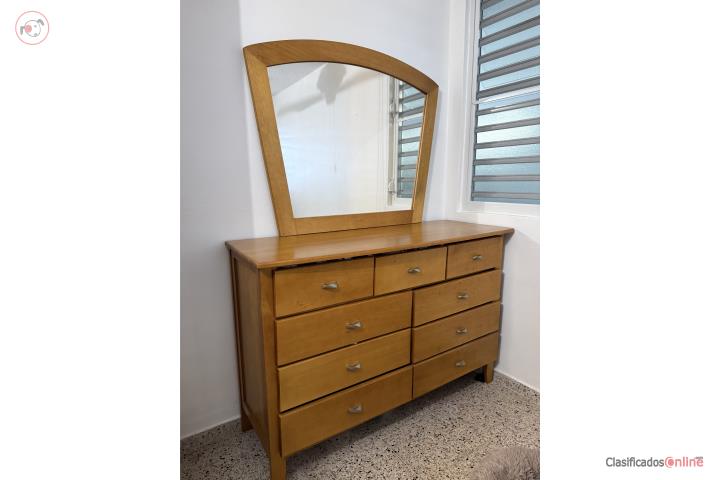 Juego de cuarto twin de madera sólida , Puerto Rico