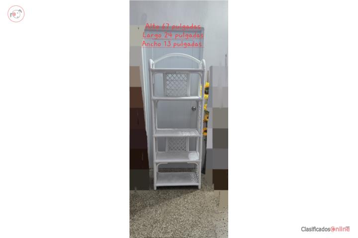 Stand organizador en rattan , Puerto Rico