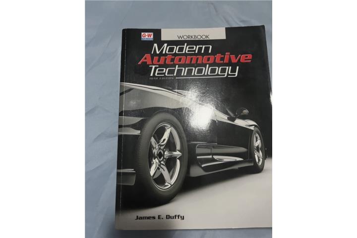 Libro Modern Automotive Technology, Puerto Rico