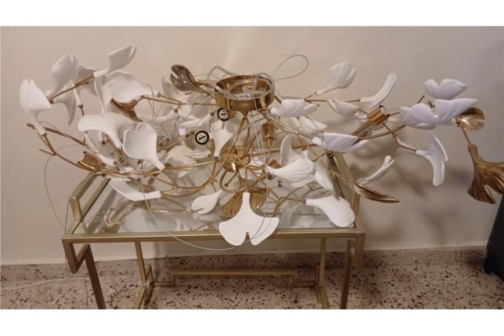 Candelabros de Hoja de Ginkgo de Cerámica Dor, Puerto Rico