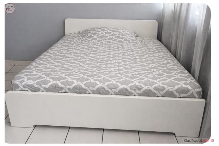 CAMA QUEEN Y CHEST COLOR BLANCO, Puerto Rico