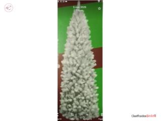Albol de navidad nuevo 8 pies con nieves, Puerto Rico