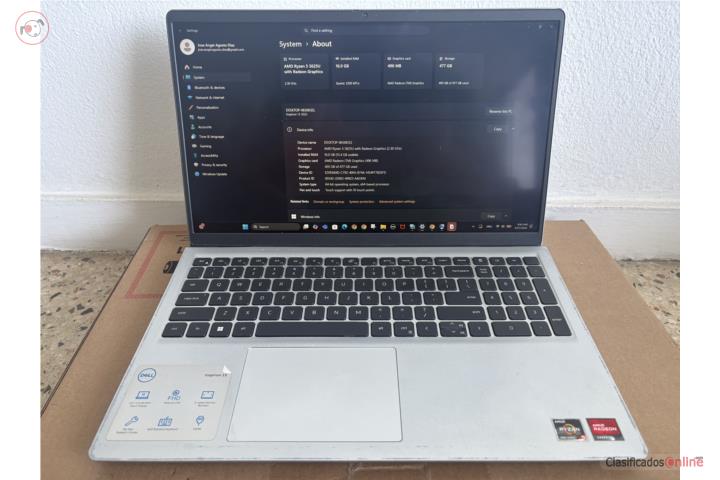 Dell Inspiron 15 3525 - Ryzen 5 / 16GB RAM , Puerto Rico