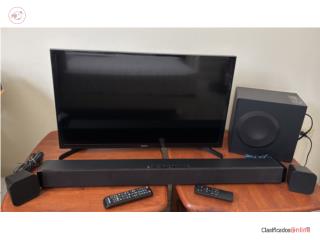 T.V. Samsung 32� y Sistema de Sonido , Puerto Rico