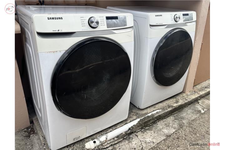 Combo lavadora y secadora Samsung, Puerto Rico