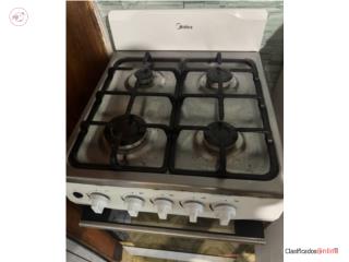 Estufa de gas midea 20”