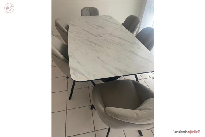 Mesa Comedor 6 sillas, Puerto Rico
