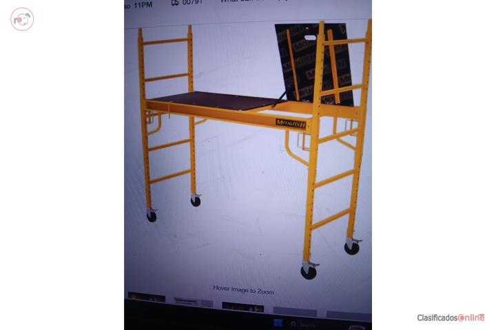 6 pie scafold, Puerto Rico