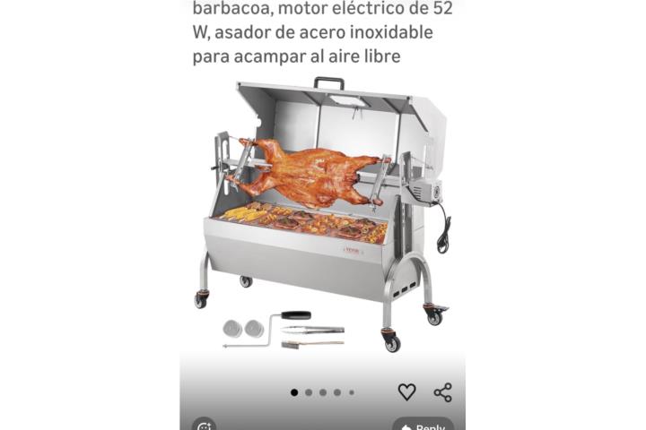 Asador nuevo de paquete, Puerto Rico
