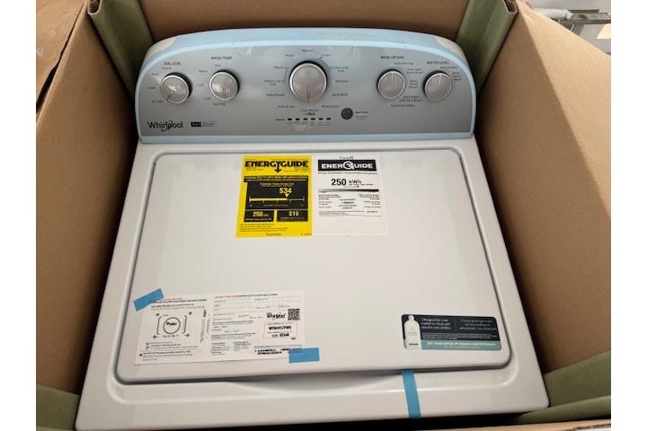 Lavadora Whirlpool NUEVA 3.9 PC, Puerto Rico
