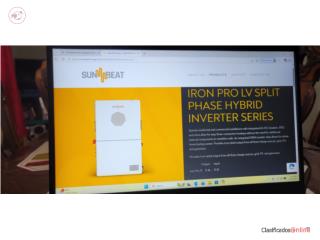 Inversor Sun Beat Iron Pro 12K, Puerto Rico