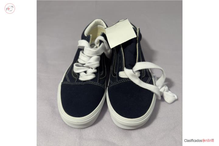 Tennis Vans Azul Marino/Negro, Puerto Rico