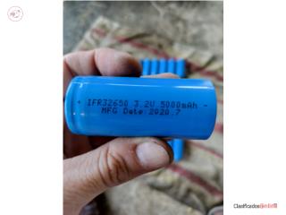 baterias  lifepo4  3.6v   5000mah  new, Puerto Rico