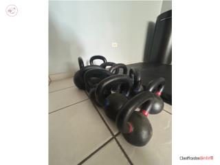 Kettlebells Usados en Excelente Condici�n. - Puerto Rico Clasificados