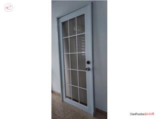Puerta francesa de aluminio