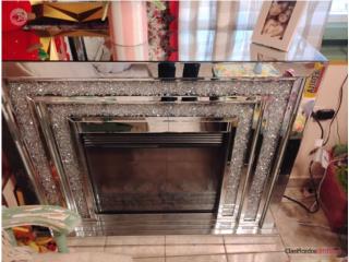 Chimenea decorativa en cristal , Puerto Rico