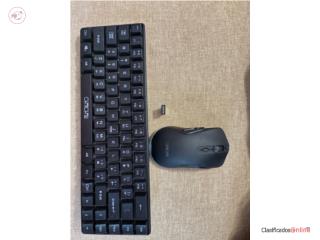 Teclado con mouse