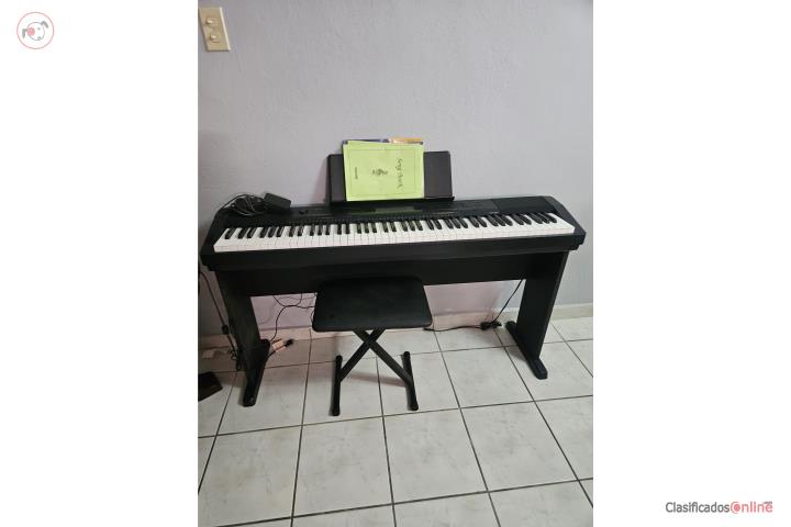 Piano tecla gorda, Puerto Rico