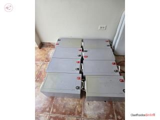 Ocho (8) bater�as solares GEL 12v , Puerto Rico