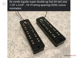 Aguilar super doble d4 bass guitar pickups, Puerto Rico