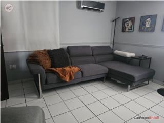 Mueble modular color gris. , Puerto Rico