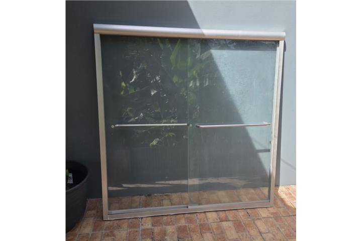 Puertas de ban¨o cristal llama informacion, Puerto Rico