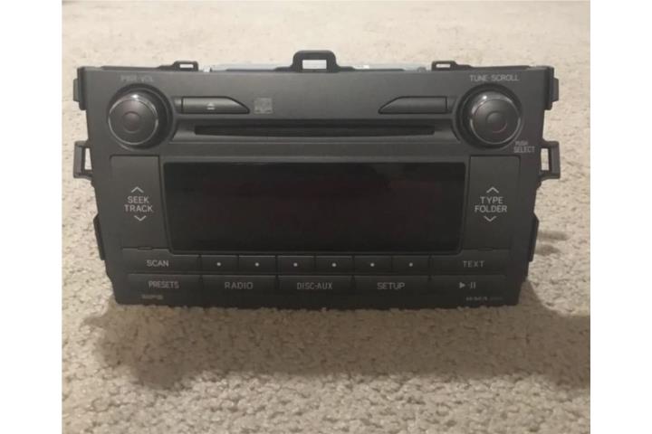 Radio Original Toyota Corolla 2011, Puerto Rico