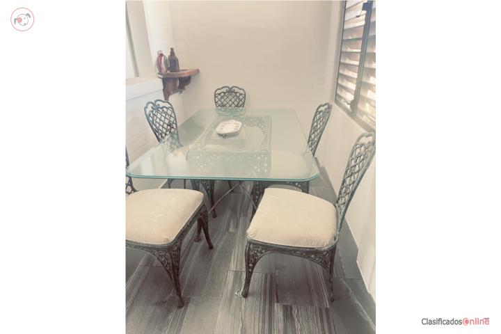 Mesa de comedor 6 sillas, Puerto Rico