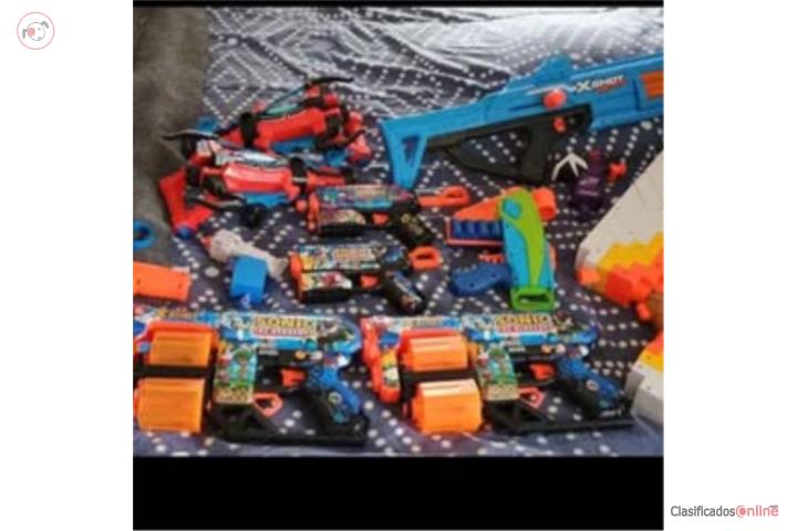 NERF (pistolas para jugar con su munición) , Puerto Rico