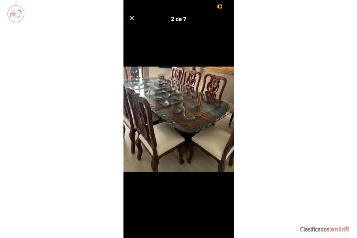 MESA CON 8 SILLAS , Puerto Rico