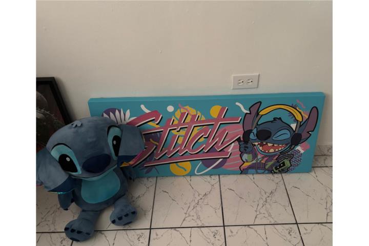 Peluche y cuadro stich, Puerto Rico