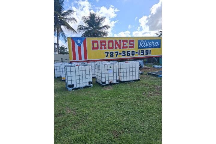 Drones y tote, Puerto Rico