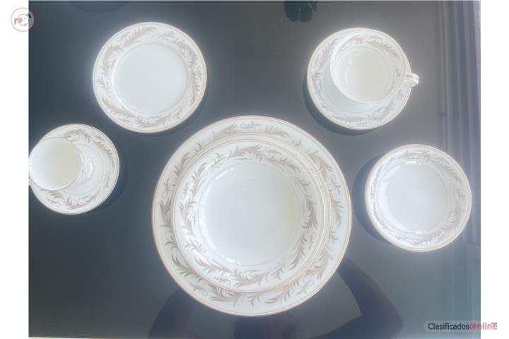 Vajilla fina Noritake Granville 5607 para 12 , Puerto Rico