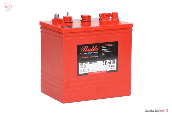 Rolls-6V Flooded deep Cycle Lead-Acid Batt, Puerto Rico