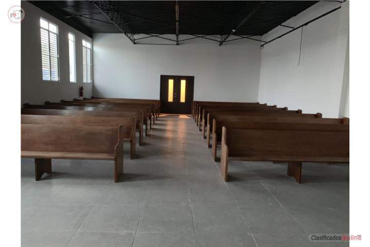 Bancos de Iglesia en caoba / Sillas, Puerto Rico