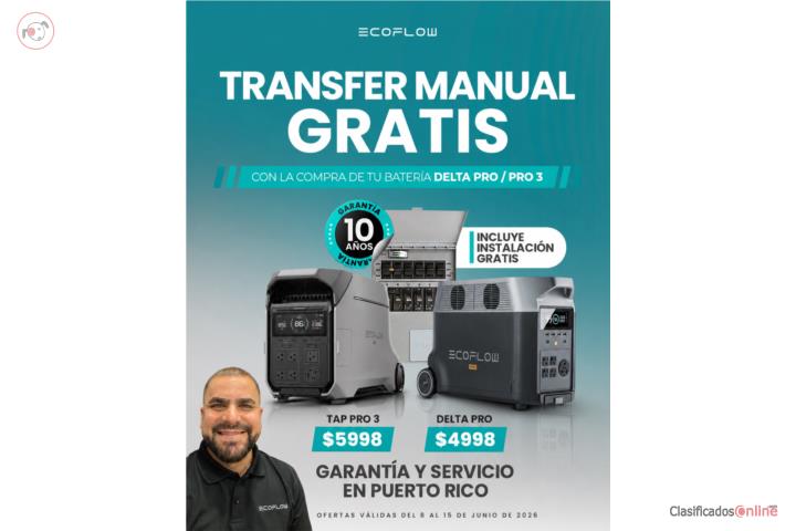 ?? ¡EXTENDIERON LA OFERTA ??ECOFLOW, Puerto Rico