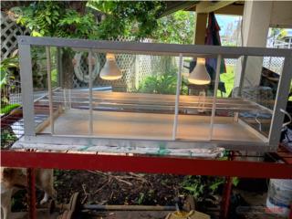 Lighted food display case, like new, only $95, Puerto Rico