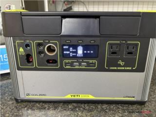 BATERIA SOLAR CON SUS PLACAS YETI 1000X, Puerto Rico