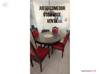 Juego comedor 4 sillas