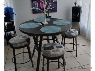 Juego de comedor alto solo $350, Puerto Rico