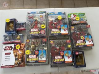 Figuras Marvel Leyends y otras