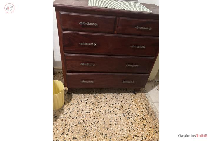 Gavetero en madera hecho a mano, Puerto Rico