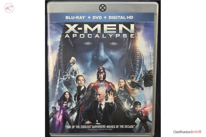 Pelicula BLU-RAY X-MEN APOCALYPSE, Puerto Rico