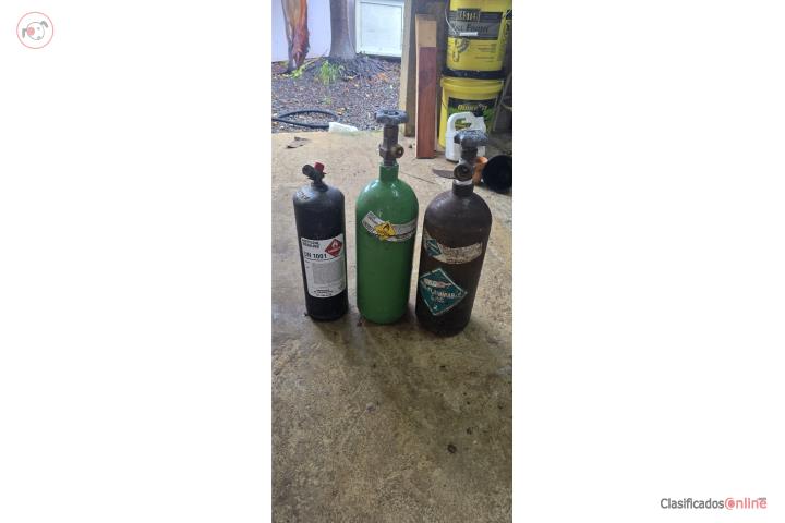 Tanque para acetileno nitrógeno y oxigeno, Puerto Rico