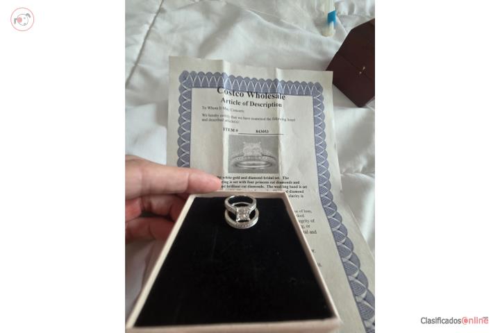 Set de Sortijas de Boda Mujer Diamantes 14k, Puerto Rico