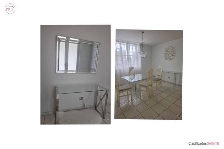 Consola recibidor y juego de comedor, Puerto Rico