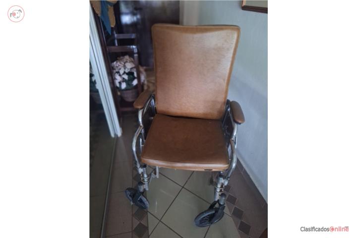 Sillon de ruedas. Espaldar alto, Puerto Rico