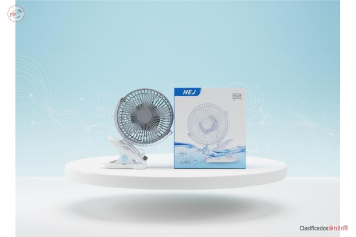 Ventilador de Mesa con Clip Ajustable - Rotac, Puerto Rico