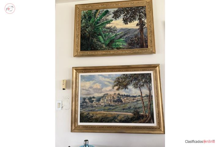 Oleos/serigrafías artistas puertorriqueños, Puerto Rico
